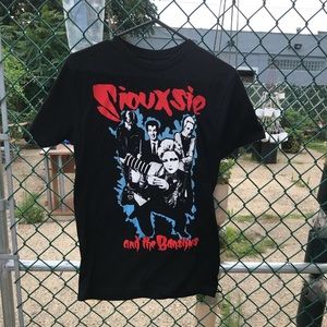Siouxsie and the Banshies band tee t-shirt
